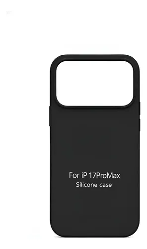 IP 17 PRO MAX SILICON CASE UNICOLOR