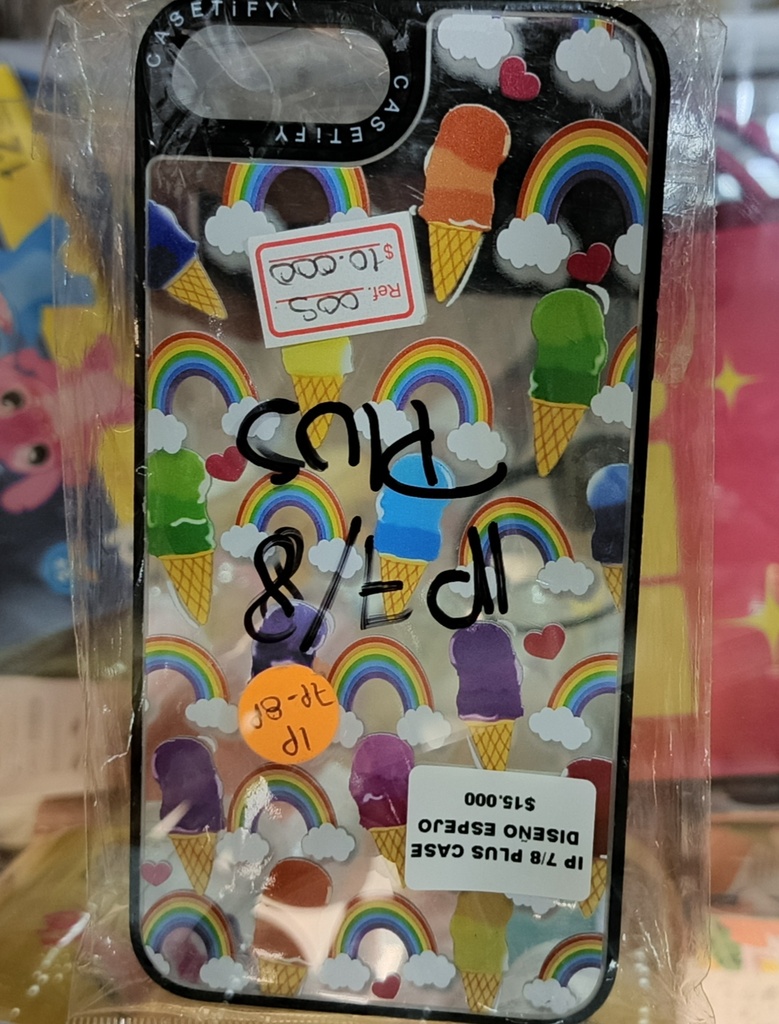 IP 7/8 PLUS CASE DISEÑO ESPEJO