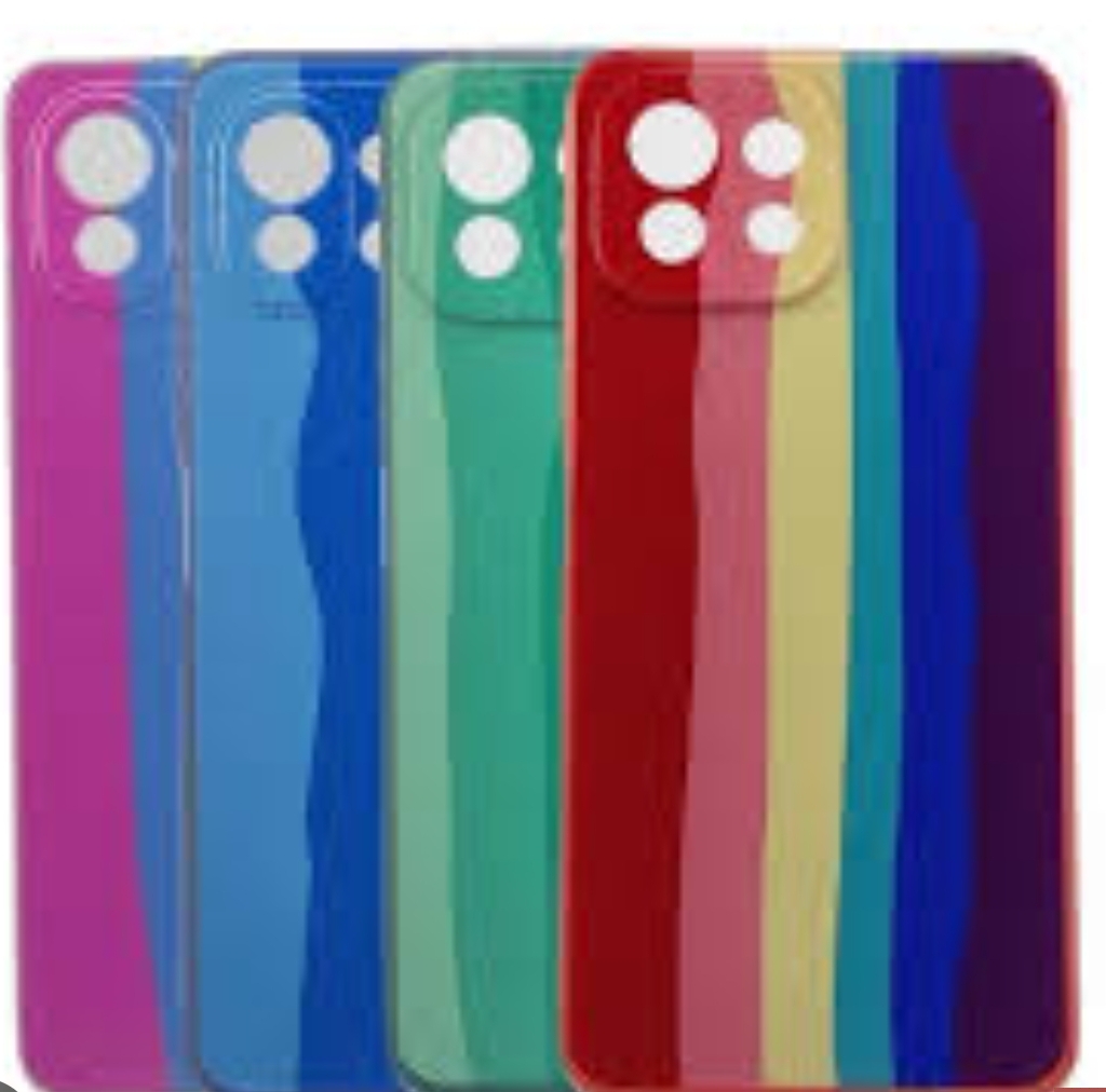 MI 11 LITE SILICONE CASE ARCOIRIS