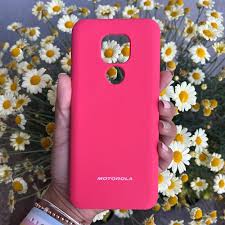 MOTO E7 SILICON CASE UNICOLOR