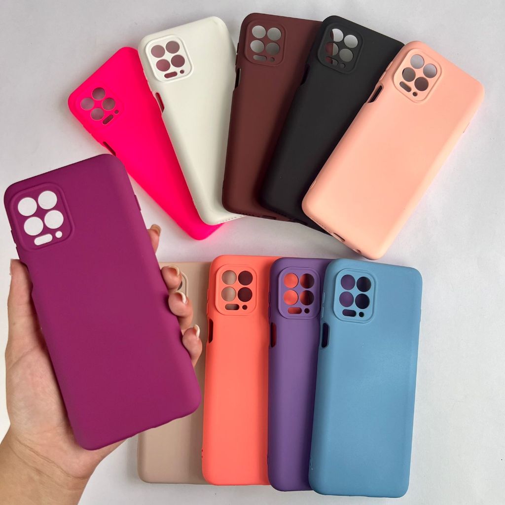 MOTO G100 SILICONE CASE UNICOLOR