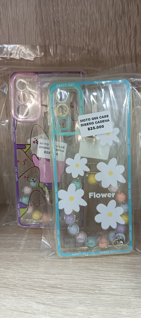 MOTO G60 CASE DISEÑO CADENA
