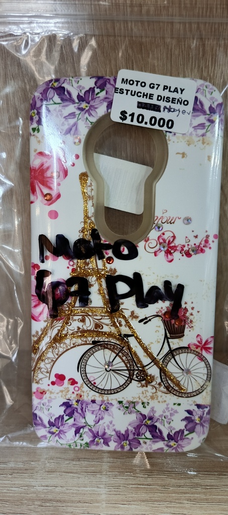 MOTO G7 PLAY ESTUCHE DISEÑO DAMA