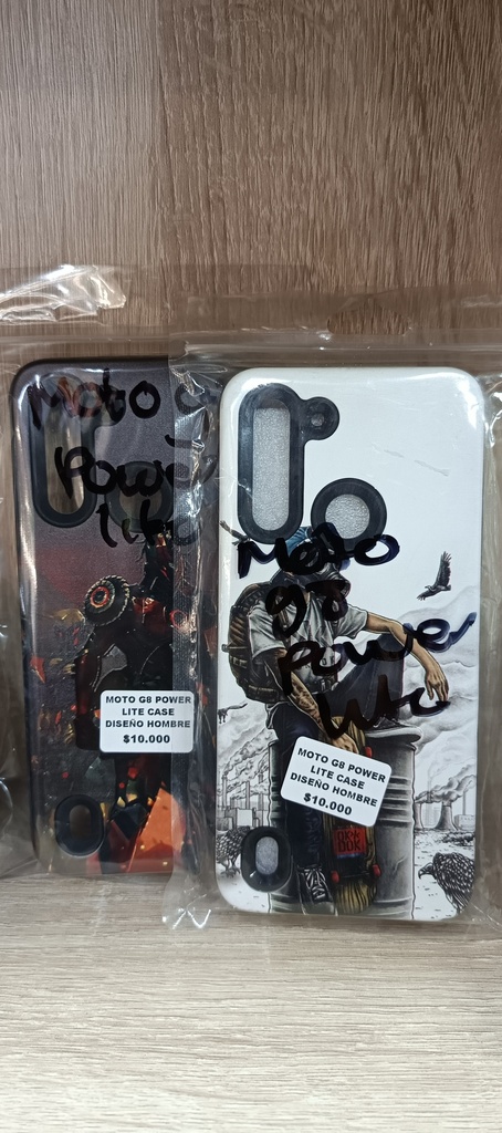 MOTO G8 POWER LITE CASE DISEÑO HOMBRE