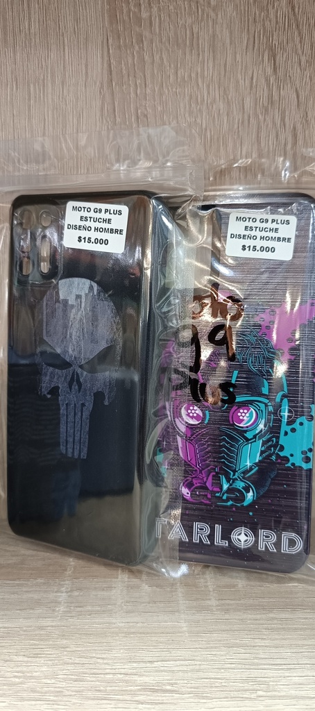 MOTO G9 PLUS ESTUCHE DISEÑO HOMBRE