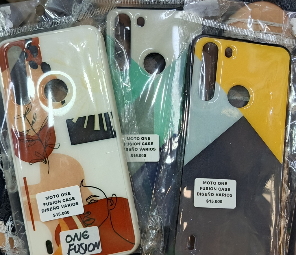 MOTO ONE FUSION CASE DISEÑO VARIOS
