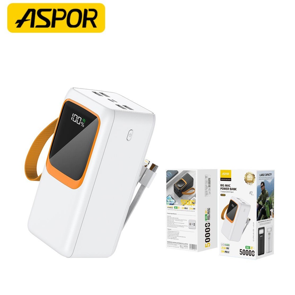 POWER BANK 50.000 MAHA350 ASPOR