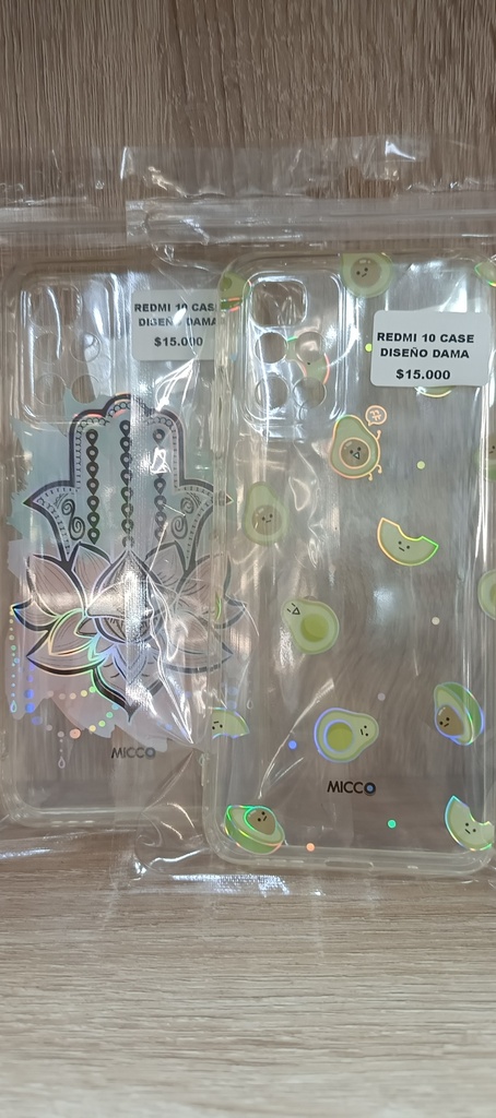 REDMI 10 CASE DISEÑO DAMA
