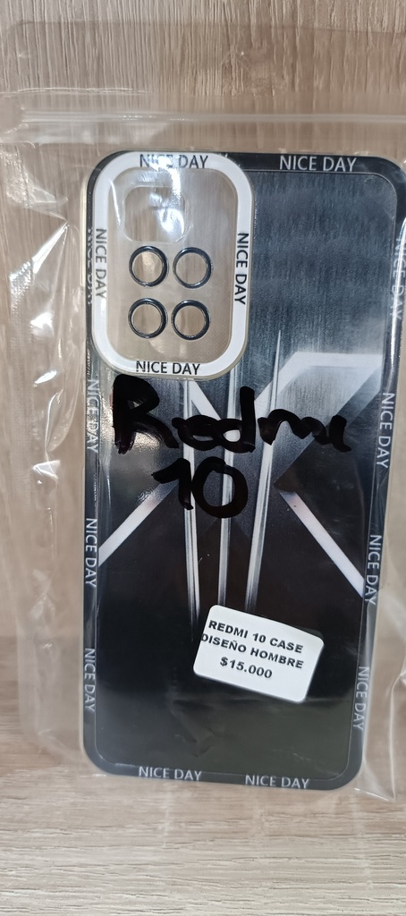 REDMI 10 CASE DISEÑO HOMBRE