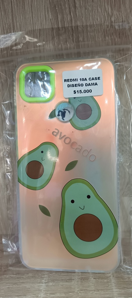 REDMI 10A CASE DISEÑO DAMA
