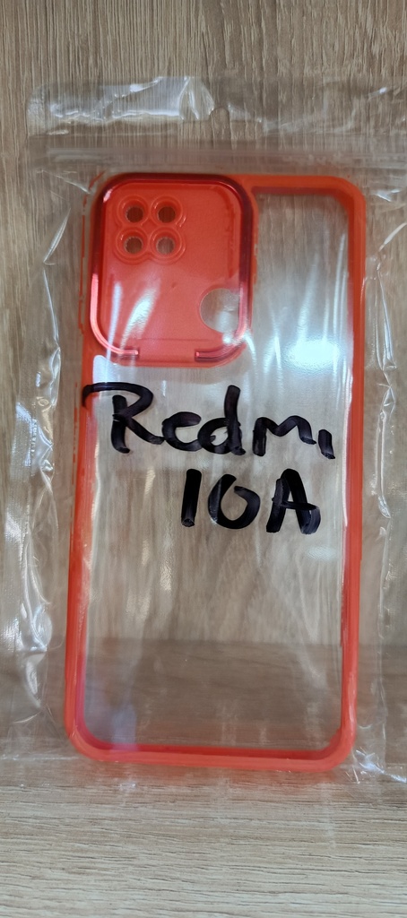 REDMI 10A CASE TRANSPARENTE UNICOLOR