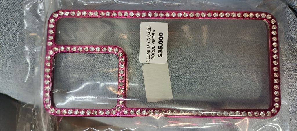 REDMI 13 4G CASE BORDE PIEDRA