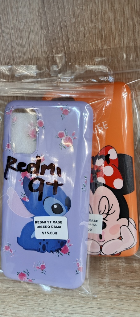 REDMI 9T CASE DISEÑO DAMA