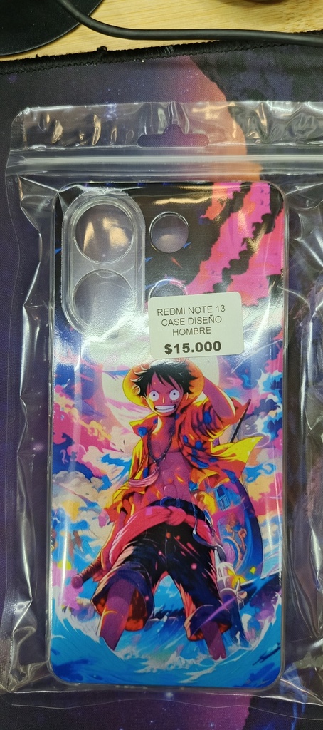 REDMI NOTE 13 CASE DISEÑO HOMBRE