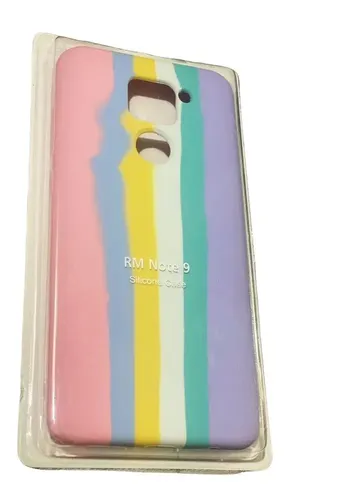 REDMI NOTE 9 SILICON CASE ARCOIRIS