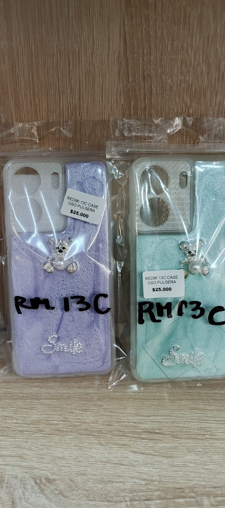 REDMI 13C CASE OSO PULSERA