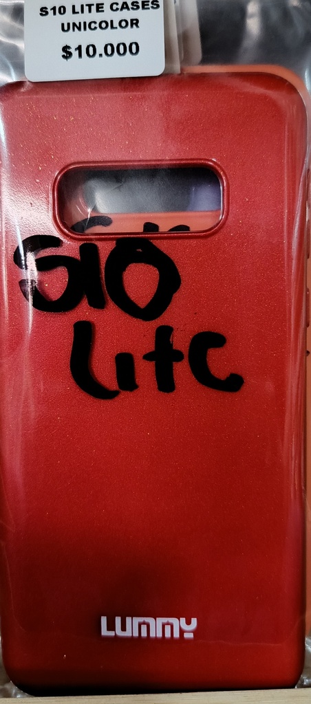 S10 LITE CASES UNICOLOR
