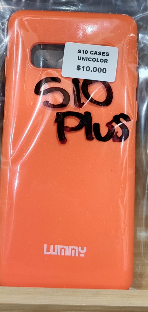 S10 PLUS CASES UNICOLOR