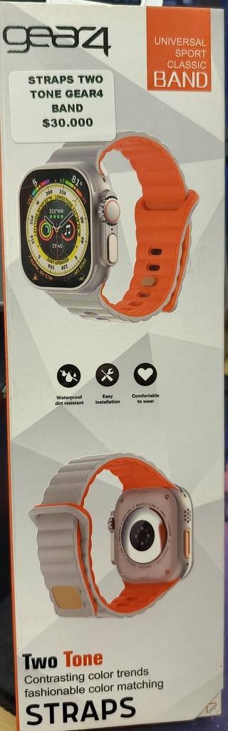 STRAPS TWO TONE GEAR4 BAND