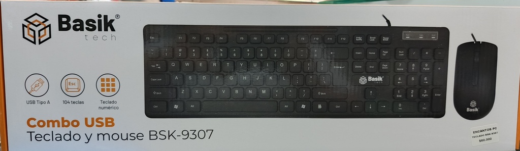 TECLADO BSK-9307 BASIK TECH