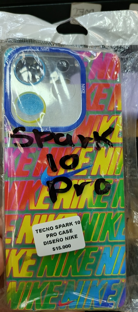 TECNO SPARK 10 PRO CASE DISEÑO NIKE