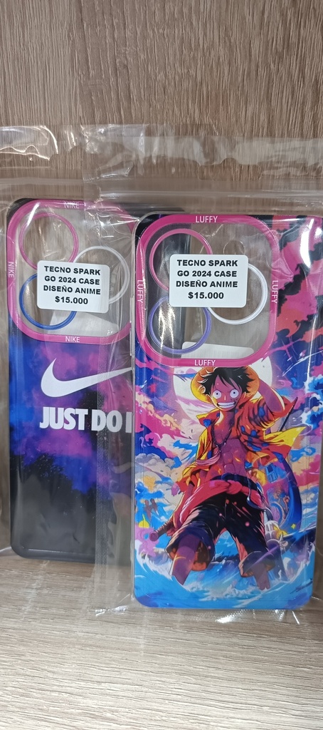 TECNO SPARK GO 2024 CASE DISEÑO ANIME