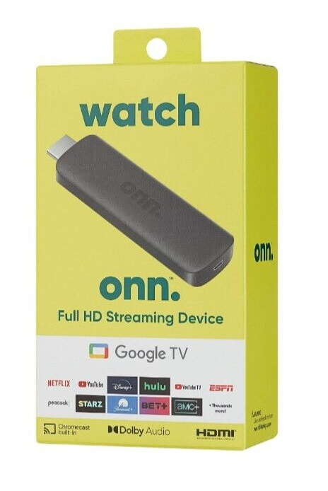 TV STICK WATCH 4K ONN