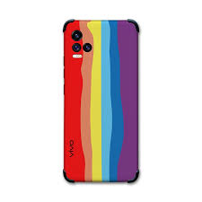 VIVO Y53S 4G/Y51/Y31 SILICON CASE ARCOIRIS