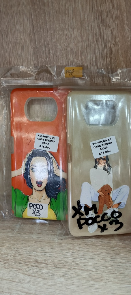 XM POCCO X3 CASE DISEÑO DAMA