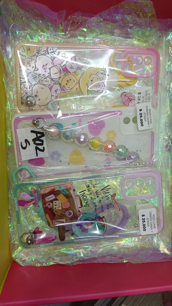 A02S CASE DISEÑO DAMA + STRAP