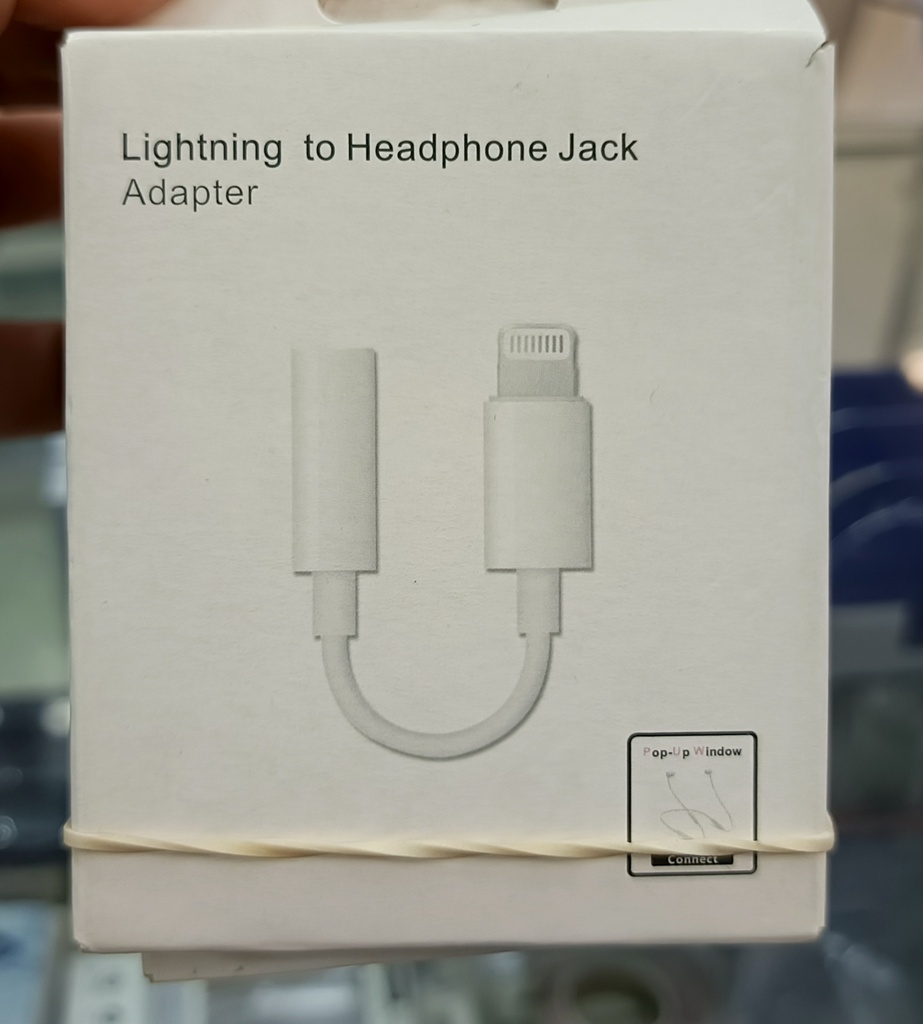 ADAPTADOR  JACK IPHONE