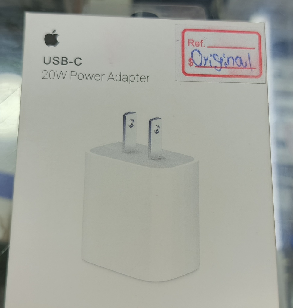 ADAPTADOR 20W  ORIGINAL USB-C APPLE