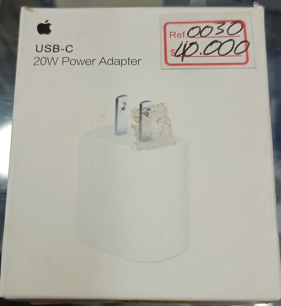 ADAPTADOR APPLE 20W  COPIA 1.1USB-C