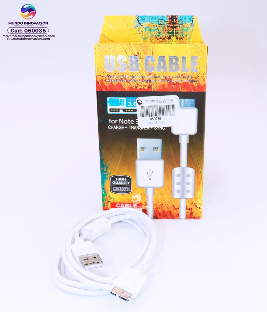 CABLE DE DATOS GALAXY NOTE 3
