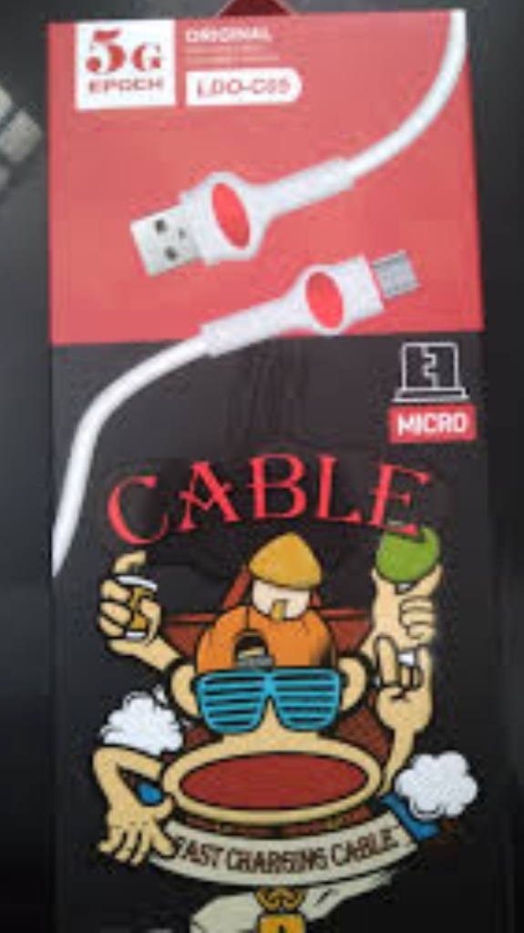 CABLE LDO-C05  5G EPOCH  MICRO-V8   5A 1000MM