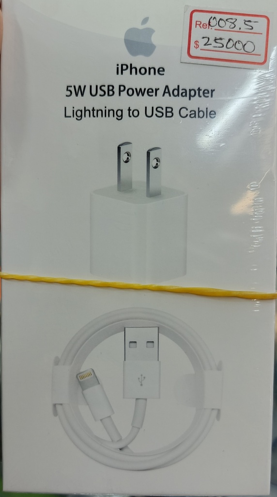 CARGADOR 5W USB LIGHTNING APPLE