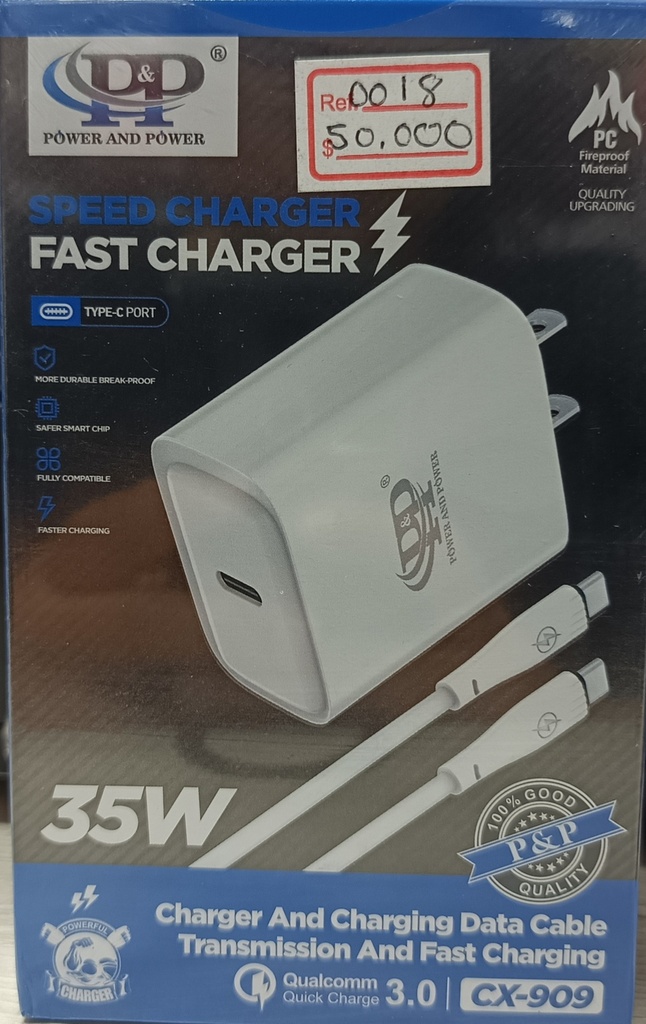 CARGADOR COMPLETO P&P CX-908