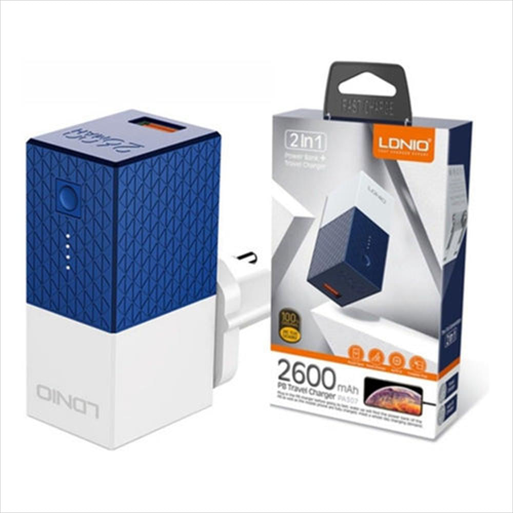 CARGADOR POWER BANK PA307 LDNIO