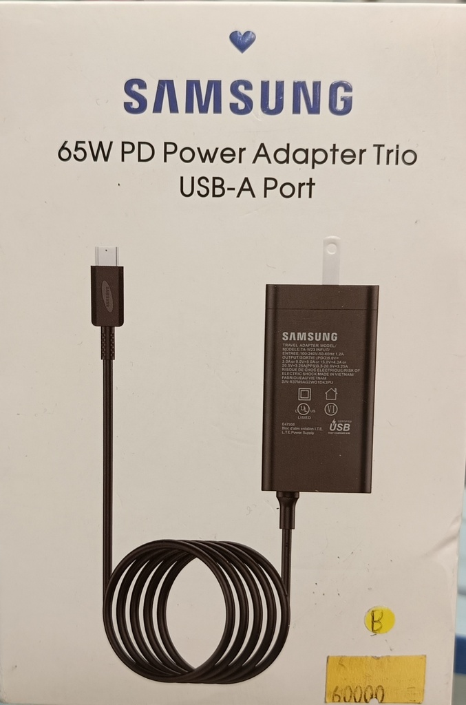 CARGADOR SAMSUNG 65W