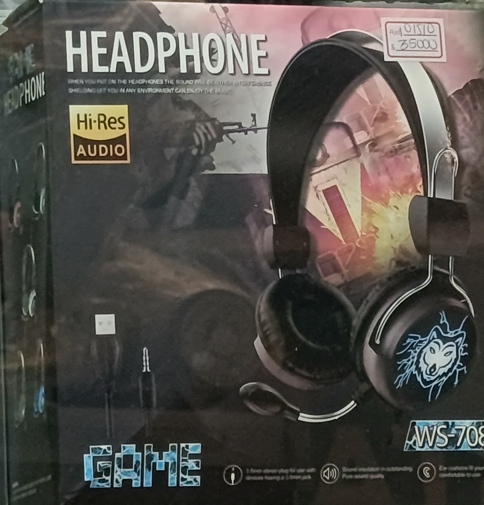 DIADEMA GAMER WS-708