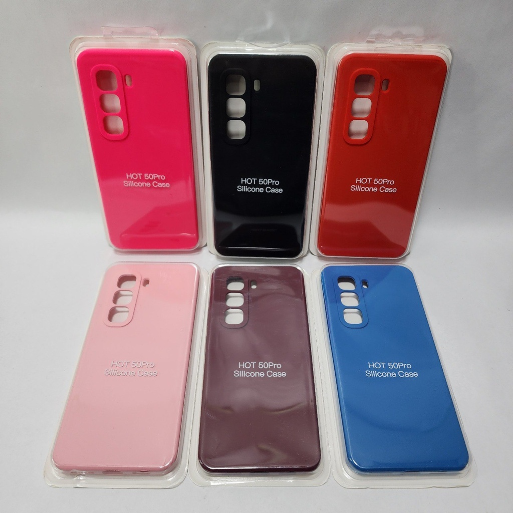 INF HOT 50 PRO SILICONE CASE UNICOLOR