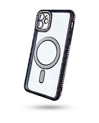 IP 16 PRO MAX CASES BORDE PIEDRA MAGSAFE