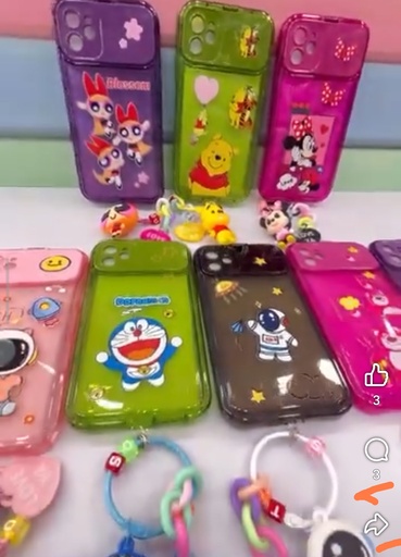 [ACCMOV] IP 12 ESTUCHE LLAVERO + ESPEJO