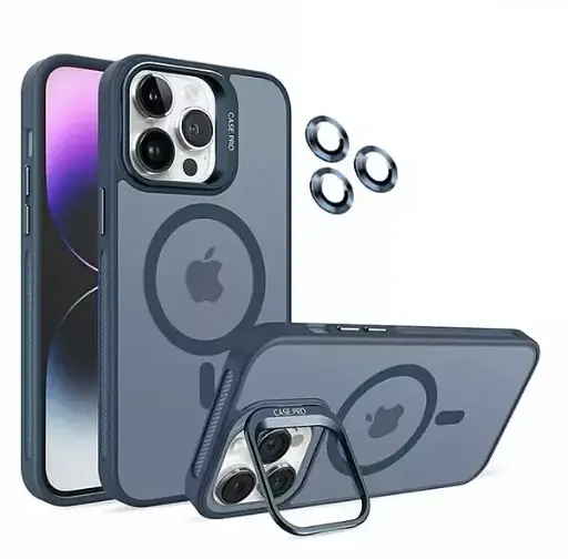 [ACCMOV] IP 15 PRO MAX CASES MATTE LENTE SOPORTE 