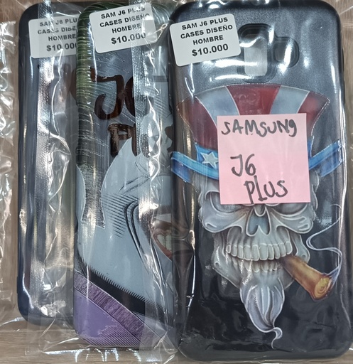 [ACCMOV] SAM J6 PLUS CASES DISEÑO HOMBRE