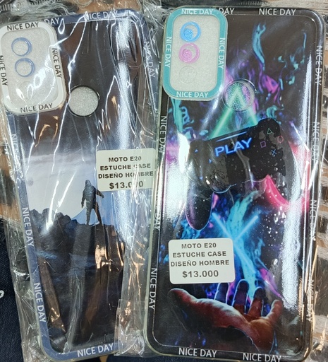 [ACCMOV] MOTO E20 ESTUCHE CASE DISEÑO HOMBRE