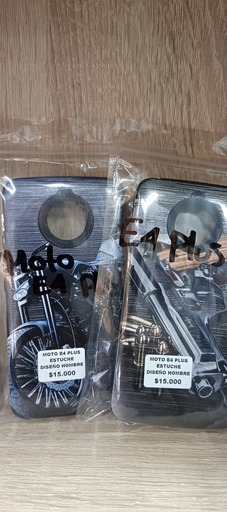 [ACCMOV] MOTO E4 PLUS ESTUCHE DISEÑO HOMBRE