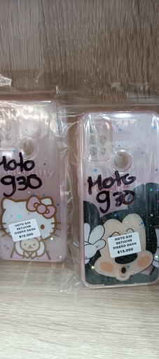 [ACCMOV] MOTO G30 ESTUCHE DISEÑO DAMA