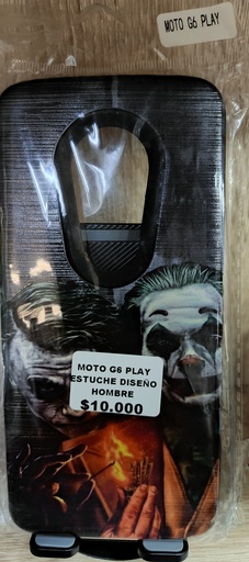 [ACCMOV] MOTO G6 PLAY ESTUCHE DISEÑO HOMBRE