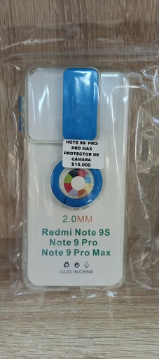 [ACCMOV] NOTE 9S/ PRO/ PRO MAX PROTECTOR DE CÁMARA